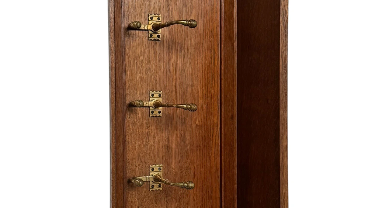 Arts & Crafts Wall Coat Rack by Kobus de Graaff, 1900s